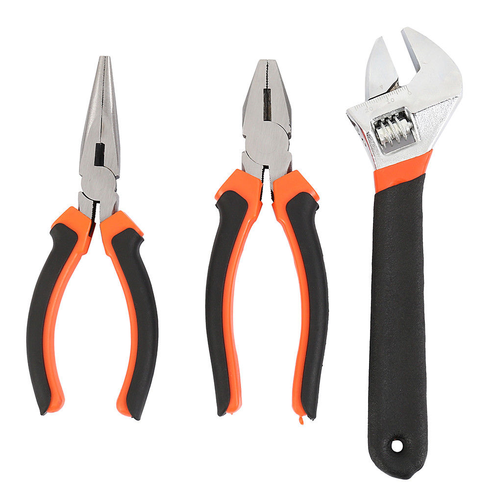 82 Pcs Household Hand Tools Set Hand Tool Kit for Home Office Car Repair Tools V462-H-22-01