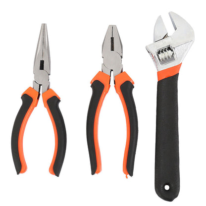 82 Pcs Household Hand Tools Set Hand Tool Kit for Home Office Car Repair Tools V462-H-22-01