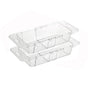 2 Pack Retractable Dish Drying Rack Basket Drainer Over The Sink(Clear) V462-HG-133-01