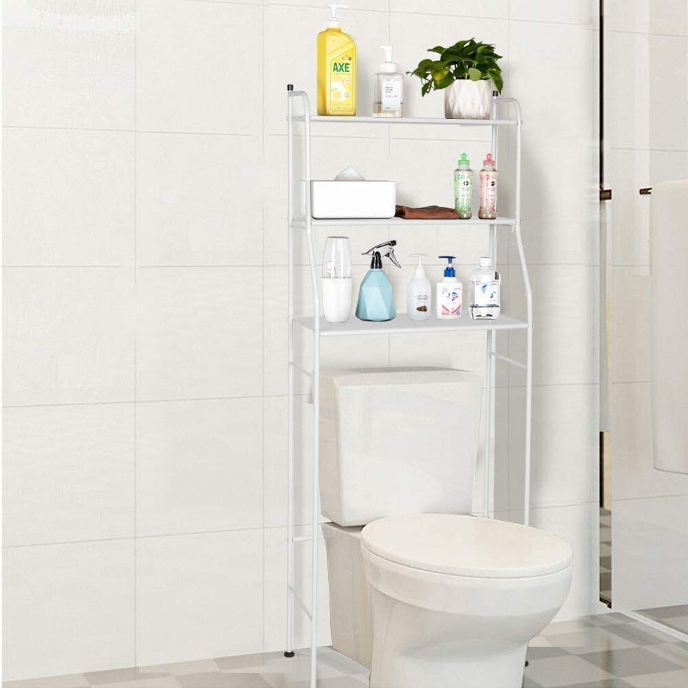 3 Tier Toilet Shelf Rack Over Laundry Bathroom Washing Machine Storage Shelves Stand V462-HG-146-01