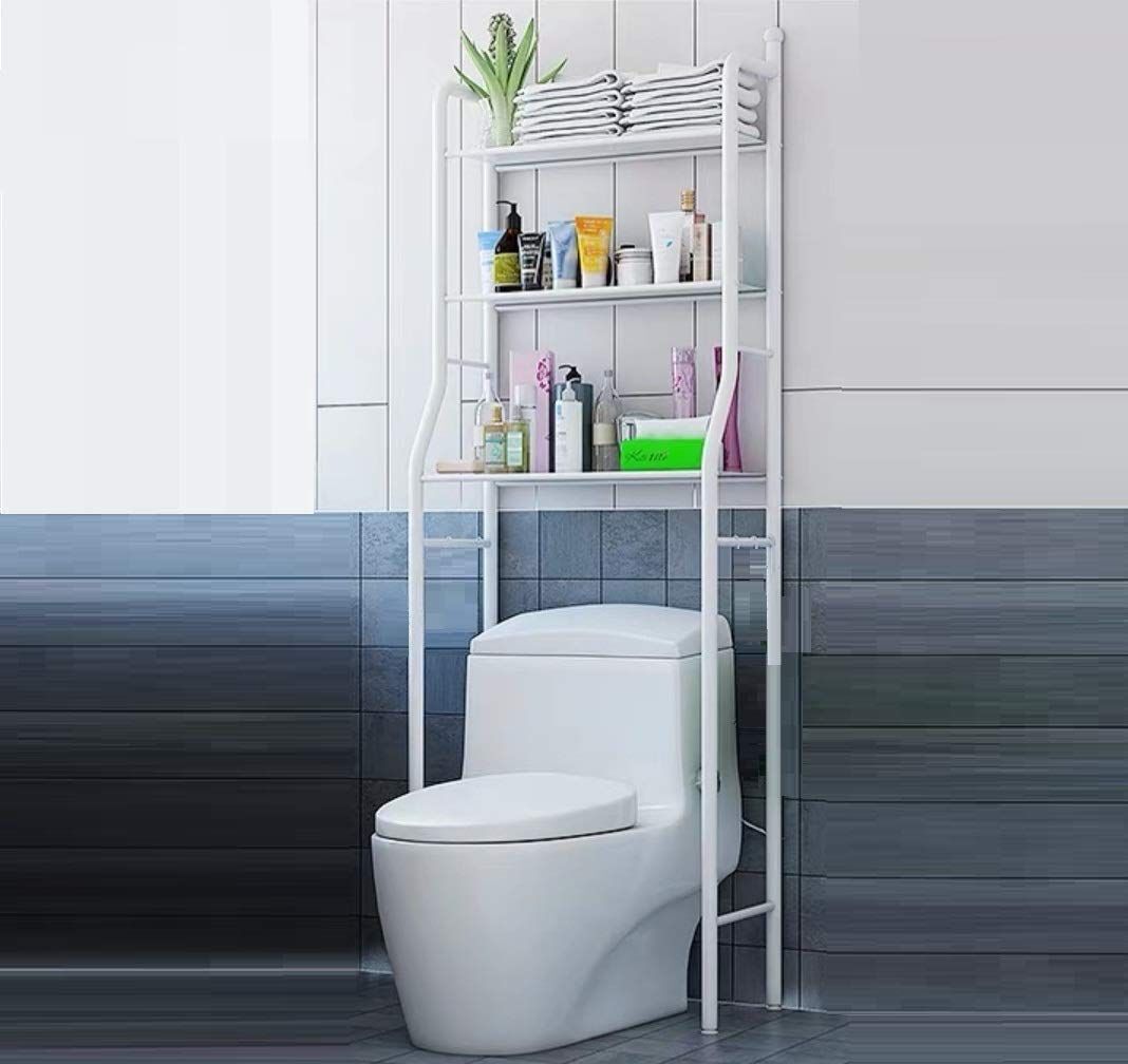 3 Tier Toilet Shelf Rack Over Laundry Bathroom Washing Machine Storage Shelves Stand V462-HG-146-01