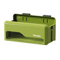 Foldable Hanging Storage Box No Drilling Required Wall-mounted Organizer (Green) V462-HG-182-01