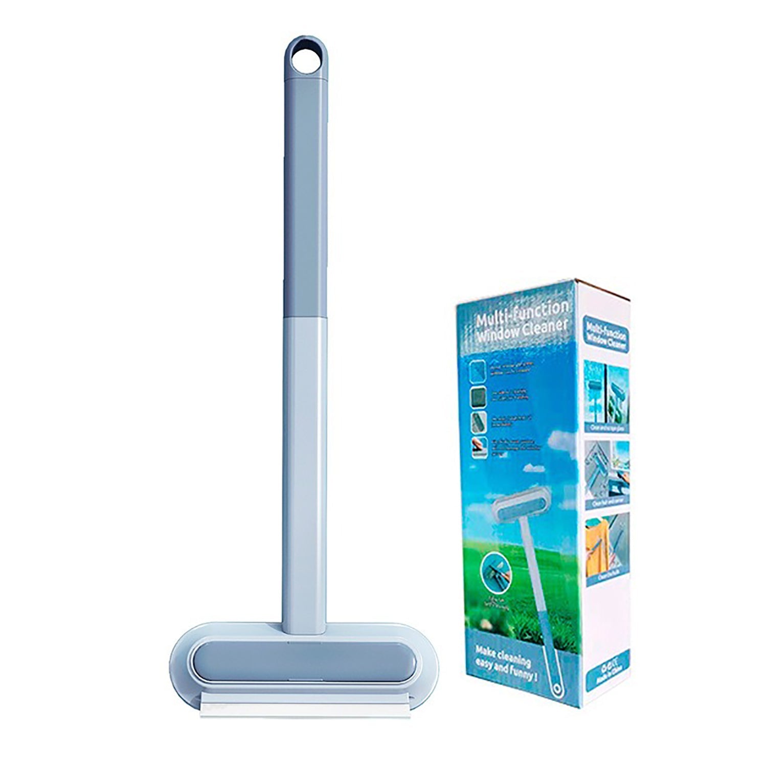 Multi-Purpose Cleaning Brush Pet Hair Removal Dual-Sided Brush with Scraper Gap Brush V462-HG-184-01