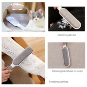 3 in 1 Furs Brusher Pet Hair Lint Remover Brush Self-cleaning Base V462-HG-89-01