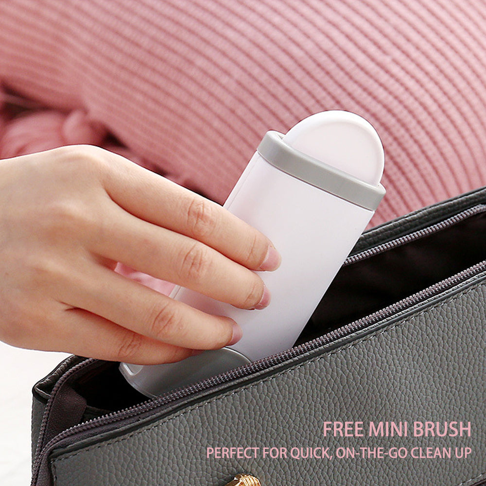 3 in 1 Furs Brusher Pet Hair Lint Remover Brush Self-cleaning Base V462-HG-89-01