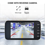 1080P Car Dash Camera Dual Front and Rear Video DVR Recorder Night Vision Kit V462-MD-102-01