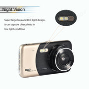 1080P Car Dash Camera Dual Front and Rear Video DVR Recorder Night Vision Kit V462-MD-102-01