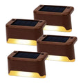 4 Pack SolarPower Deck Lights Outdoor Step Lights Waterproof LED lights V462-MD-122-01