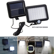 Solar Powered Light Patio Outdoor Motion Sensor Wall Lamp V462-MD-123-01