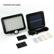 Solar Powered Light Patio Outdoor Motion Sensor Wall Lamp V462-MD-123-01