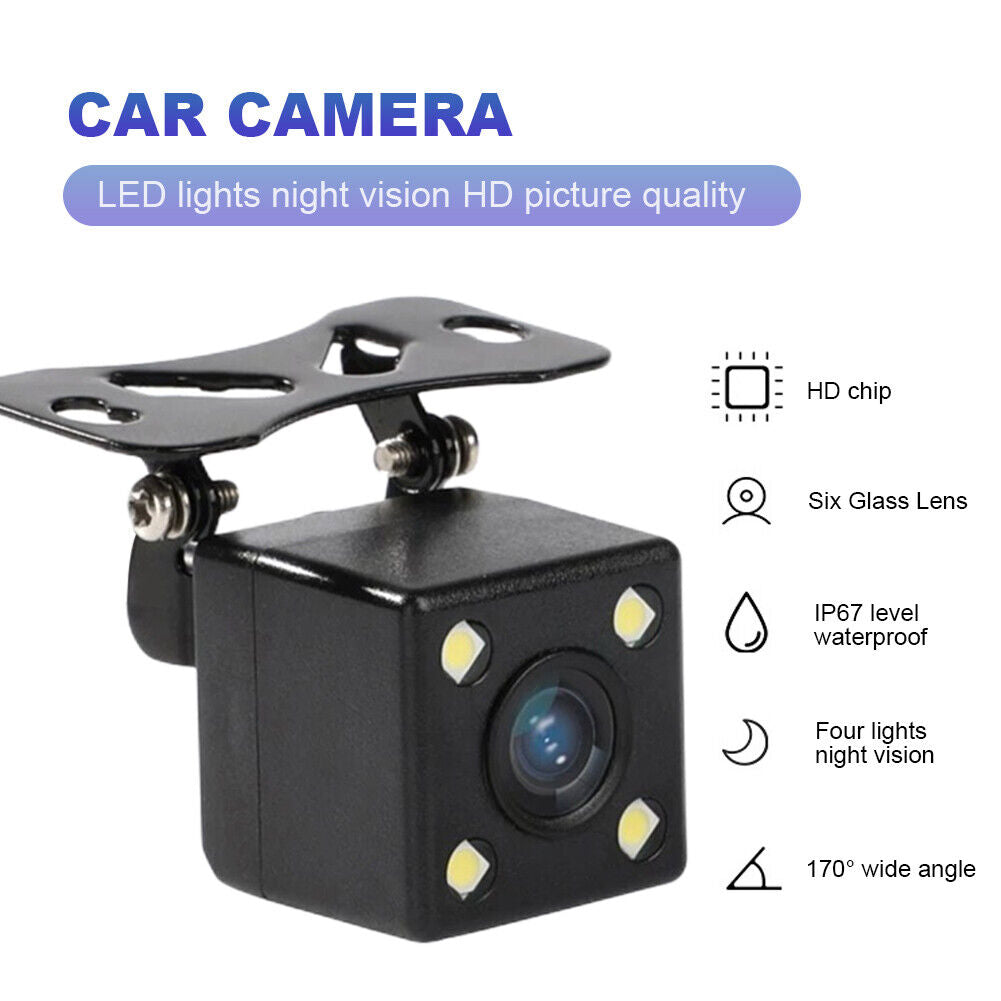 4LED Car Rear Camera Auto Parking Monitor Night Vision IP67 Waterproof With 5.5m Cable V462-MD-154-01