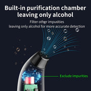 Portable Breathalyzer with Display Rechargeable Digital Electronic Breathalyser V462-MD-157-01