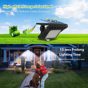Clip-On Solar LED Light Outdoor Motion Sensor 45 LEDs IP65 Waterproof Security Wall Light V462-MD-169-01
