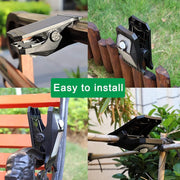 Clip-On Solar LED Light Outdoor Motion Sensor 45 LEDs IP65 Waterproof Security Wall Light V462-MD-169-01