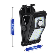 Clip-On Solar LED Light Outdoor Motion Sensor 45 LEDs IP65 Waterproof Security Wall Light V462-MD-169-01