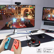 4K 1080P 60FPS HDMI to USB 3.0 Video Capture Card For PS4/PC/OBS Nintendo Switch V462-MD-172-01