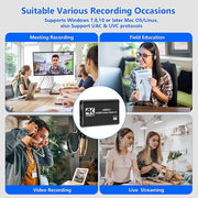 4K 1080P 60FPS HDMI to USB 3.0 Video Capture Card For PS4/PC/OBS Nintendo Switch V462-MD-172-01