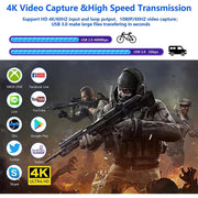 4K 1080P 60FPS HDMI to USB 3.0 Video Capture Card For PS4/PC/OBS Nintendo Switch V462-MD-172-01