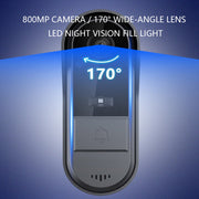 Smart Wireless Video Doorbell with 4.3" Screen HD 8MP Camera Night VisionTwo-Way Audio IP65 V462-MD-173-01