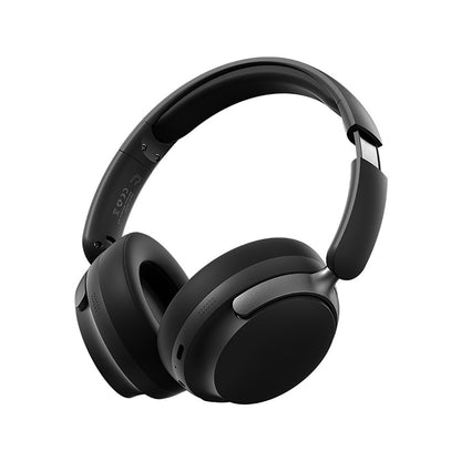 JR SY-T7 Bluetooth 5.4 Over-Ear Headset Wireless Headphones with Noise Cancelling Mic (Black) V462-MD-177-02