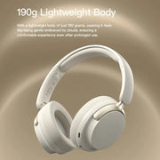 JR SY-T7 Bluetooth 5.4 Over-Ear Headset Wireless Headphones with Noise Cancelling Mic (Black)