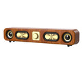 Retro Wood Grain Wireless Bluetooth Speaker Soundbar Deep Bass USB/TF/AUX Inputs V462-MD-182-01