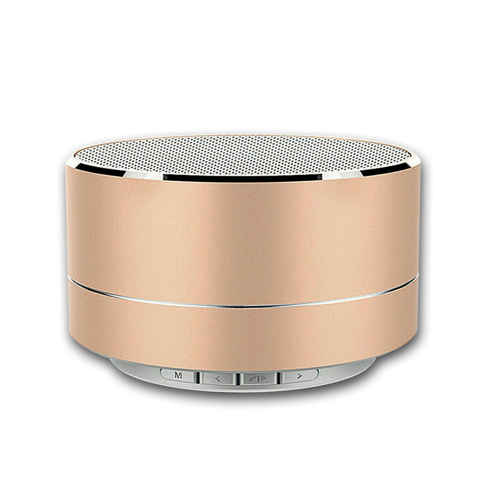 Bluetooth Speakers Portable Wireless Speaker Music Stereo Handsfree Rechargeable (Gold) V462-MD-98-03