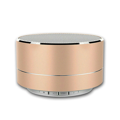 Bluetooth Speakers Portable Wireless Speaker Music Stereo Handsfree Rechargeable (Gold) V462-MD-98-03