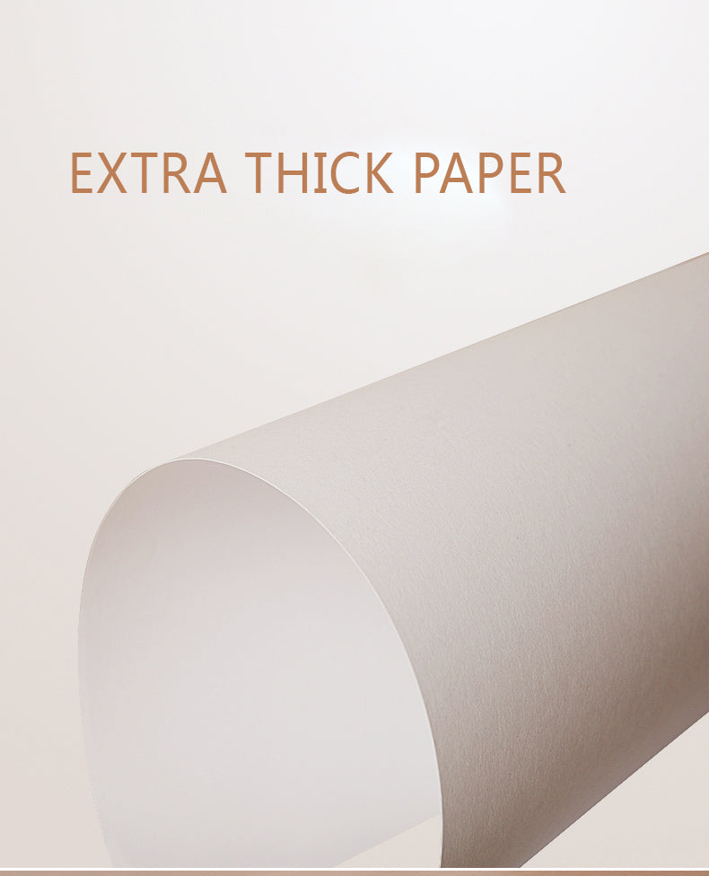 Sketch Pad 40 Sheets Artist Drawing Painting Art Paper with Thick Baseboard(28.7*20.8cm) V462-P-46-01