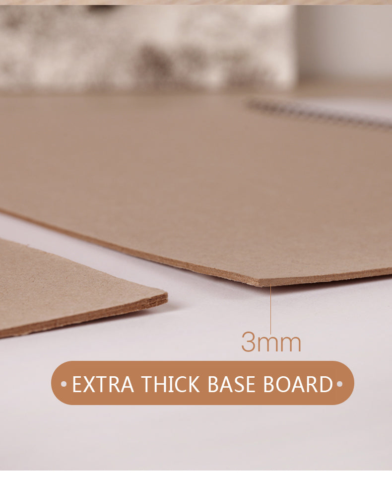 Sketch Pad 40 Sheets Artist Drawing Painting Art Paper with Thick Baseboard(28.7*20.8cm) V462-P-46-01