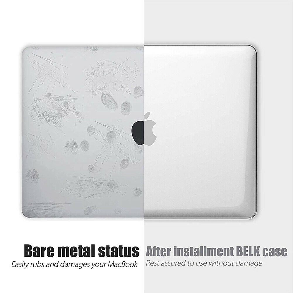2020 Macbook Pro 13 Inch Case Plastic Hard Case Shell for 2020 Macbook Pro A2251 A2289 A2179(Black) V462-S-66-01