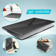 2020 Macbook Pro 13 Inch Case Plastic Hard Case Shell for 2020 Macbook Pro A2251 A2289 A2179(Black) V462-S-66-01