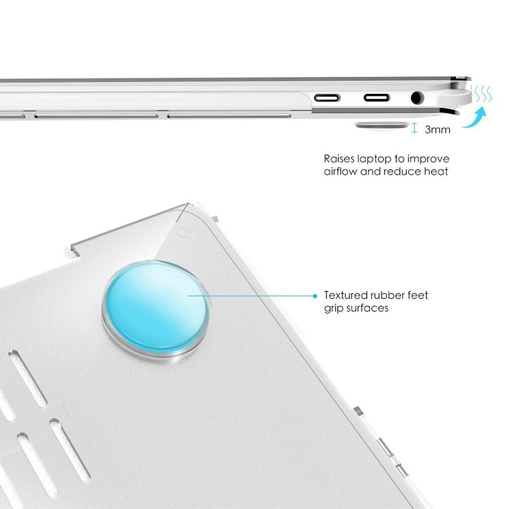 2020 Macbook Pro 13 Inch Case Plastic Hard Case Shell for 2020 Macbook Pro A2251 A2289 A2179(Clear) V462-S-66-02