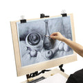 4K Solid Wood Drawing Board Easel Indoor Painting Table Sketching Drawing Tool V462-SP-58-01