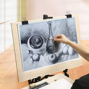 4K Solid Wood Drawing Board Easel Indoor Painting Table Sketching Drawing Tool V462-SP-58-01