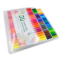 60 Unique Colors Double Head Acid- Free Non-Toxic Coloured Pens V462-SP-69-01