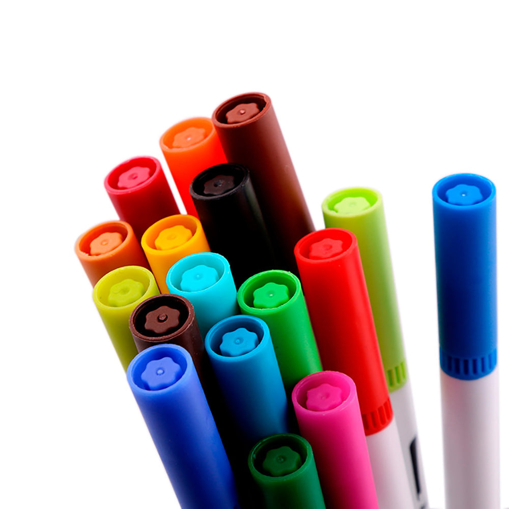 60 Unique Colors Double Head Acid- Free Non-Toxic Coloured Pens V462-SP-69-01