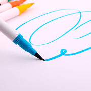 60 Unique Colors Double Head Acid- Free Non-Toxic Coloured Pens V462-SP-69-01
