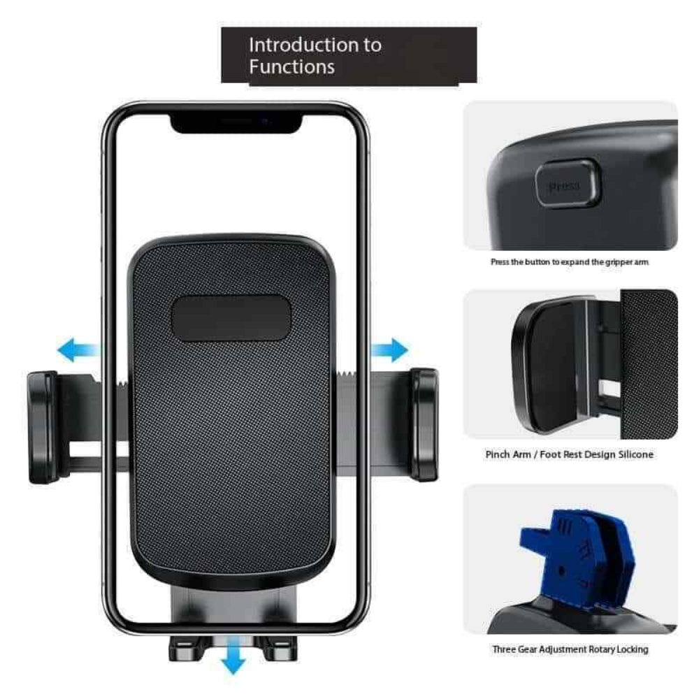 Universal Car Phone Stand Dashboard Hands Free Car Mount Phone Holder V462-TA-101-01