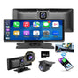 10.26" Wireless Apple Android Carplay Dual Dash Cam Front Rear Camera with 64G Card V462-TA-102-01