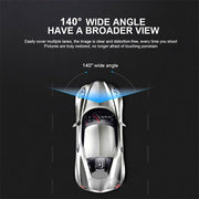 WIFI 3 Channels Dash Cam 1080P Full HD Car Dashcam with Hardwire Kit and 32GB Card V462-TA-104-01