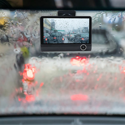 Front and Rear Triple Lens Dash Cam 1080P HD 4-inch touch screen wide-angle lens V462-TA-105-01