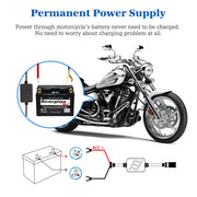 3inch LCD HD Dual Camera Motorcycle DVR Video Driving Recorder With 32G Card V462-TA-107-01