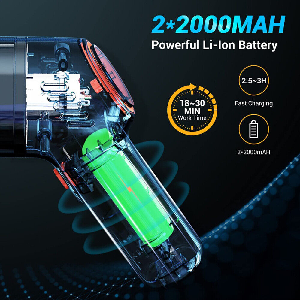 Portable Vacuum Cleaner Car Air Duster Handheld Cordless Home Car Dust Blower V462-TA-109-01
