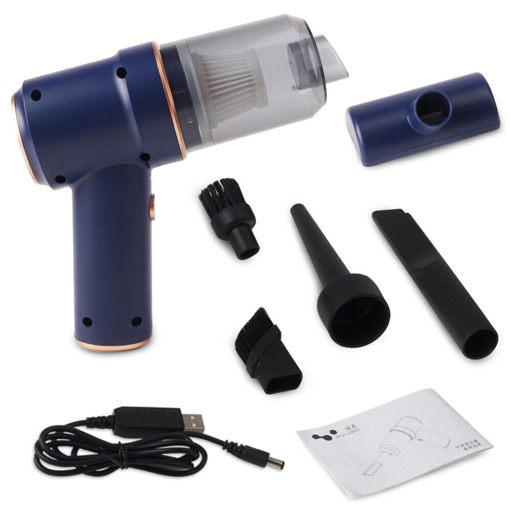 Portable Vacuum Cleaner Car Air Duster Handheld Cordless Home Car Dust Blower V462-TA-109-01