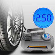 Portable Digital Car Air Compressor Tire Inflator With Emergency Flashlight V462-TA-110-01