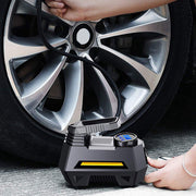 Portable Digital Car Air Compressor Tire Inflator With Emergency Flashlight V462-TA-110-01