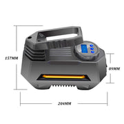 Portable Digital Car Air Compressor Tire Inflator With Emergency Flashlight V462-TA-110-01