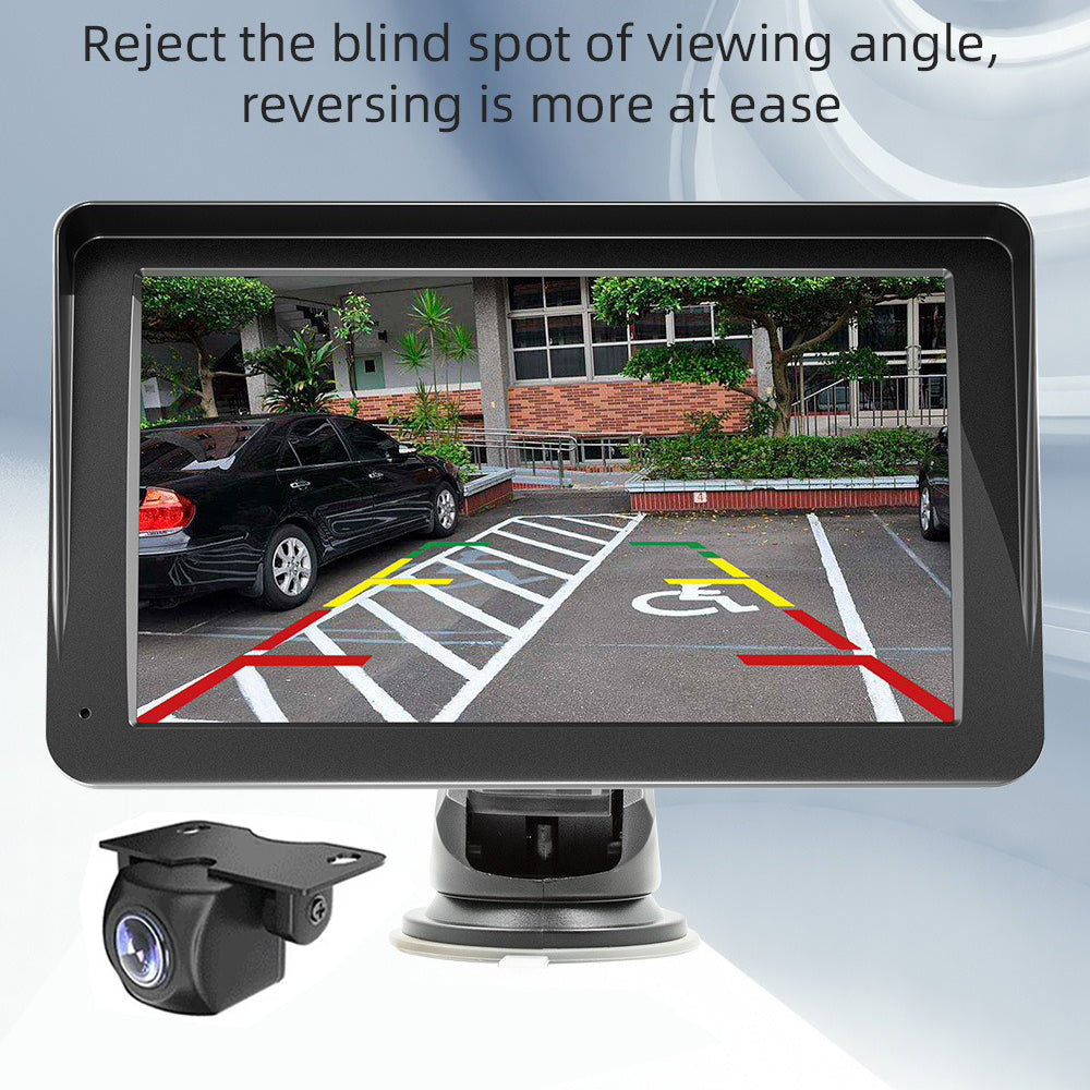 7" IPS HD Touch Screen Apple Android Carplay with Dual Dashcam 64G Card V462-TA-111-01