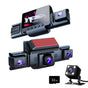 4-Channel 360 degrees Panoramic 1080P HD Dash Cam Comes With 32GB TF Card V462-TA-114-01